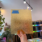 Light Yellow Transparent Granite Sheet Glass Colorado Glass Works