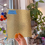 Light Yellow Transparent Granite Sheet Glass Colorado Glass Works