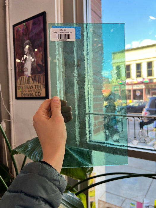 Sea Green Artique Spectrum Sheet Glass Colorado Glassworks