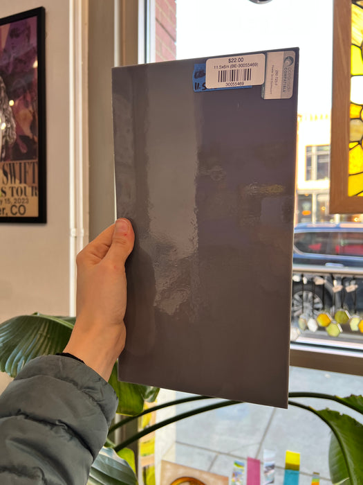 Pewter Solid Opalescent Oceanside (280-72S) 96 COE Sheet Glass Colorado Glassworks