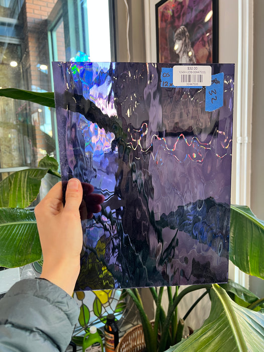 Purple Waterglass Oceanside Sheet Glass Colorado Glassworks