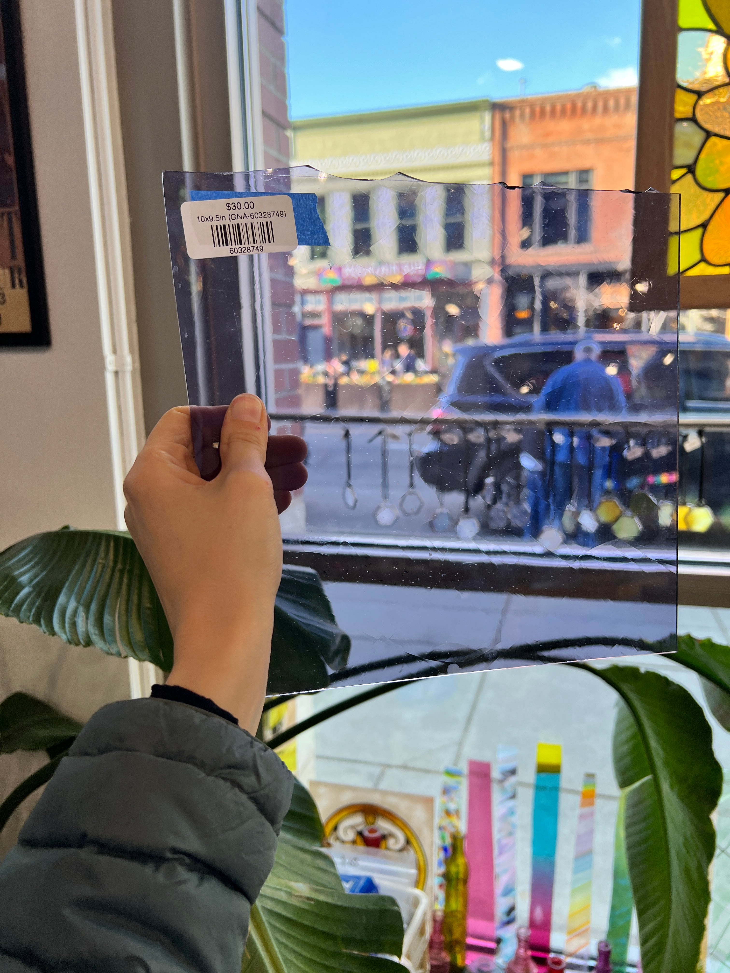 Grape Purple German New Antique (GNA) Sheet Glass Colorado Glassworks