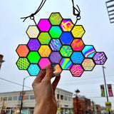 Made To Order Honeycomb Suncatcher