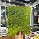 Pear/Lime Green Florentine Wissmach (WI 1146 FLOR) Sheet Glass Colorado Glassworks