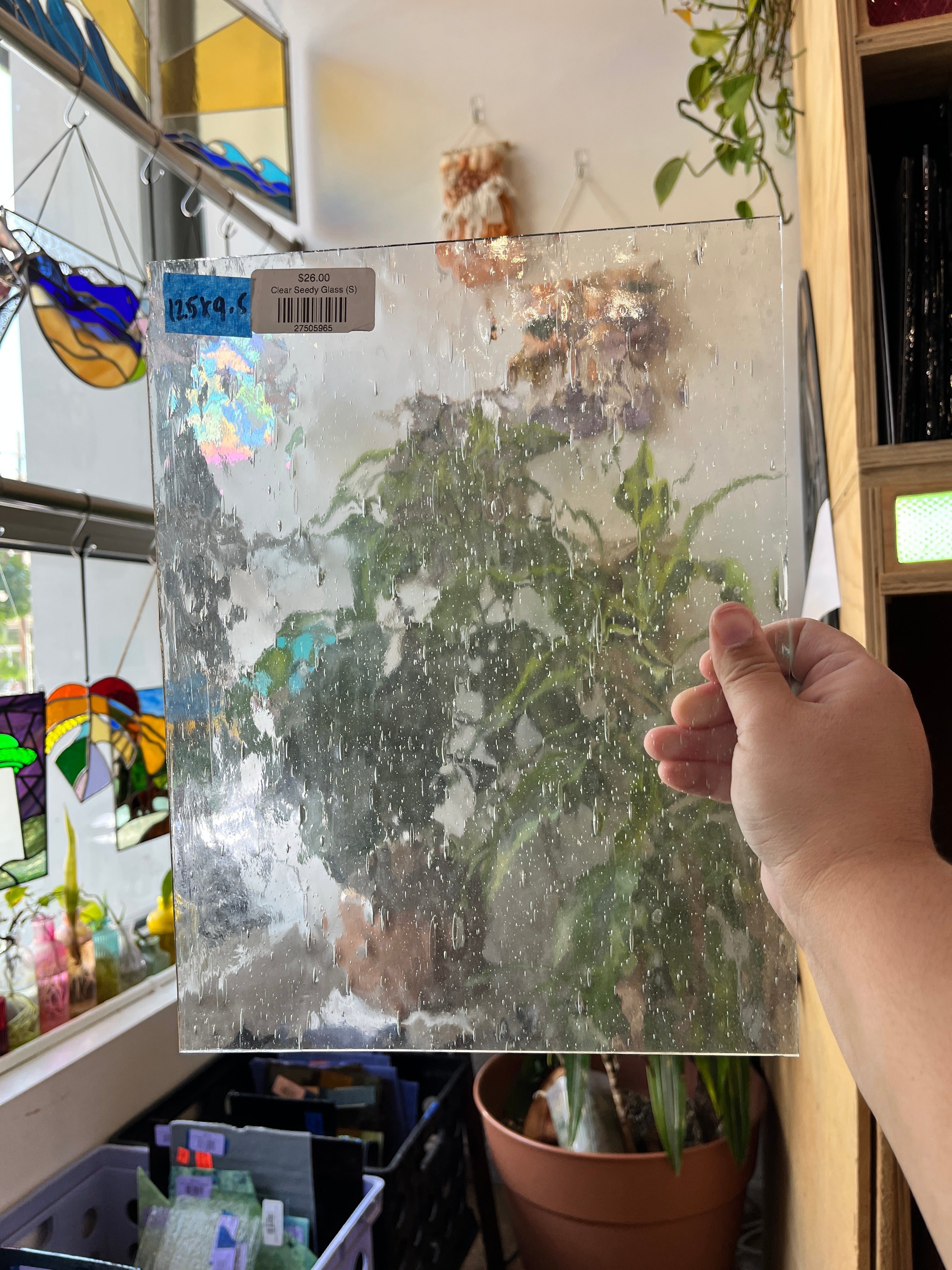 Basic Seedy Sheets (S) Sheet Glass Colorado Glassworks A
