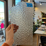 Clear Granite - Spectrum Sheet Glass Colorado Glassworks