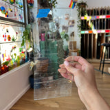 Clear Architectural Wispy Reemy Glass Sheet Glass Colorado Glassworks