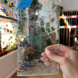 Clear Architectural Wispy Reemy Glass Sheet Glass Colorado Glassworks