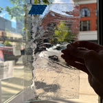 Clear Architectural Wispy Reemy Glass Sheet Glass Colorado Glassworks