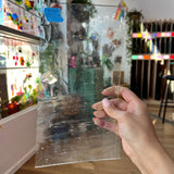 Clear Architectural Wispy Reemy Glass Sheet Glass Colorado Glassworks