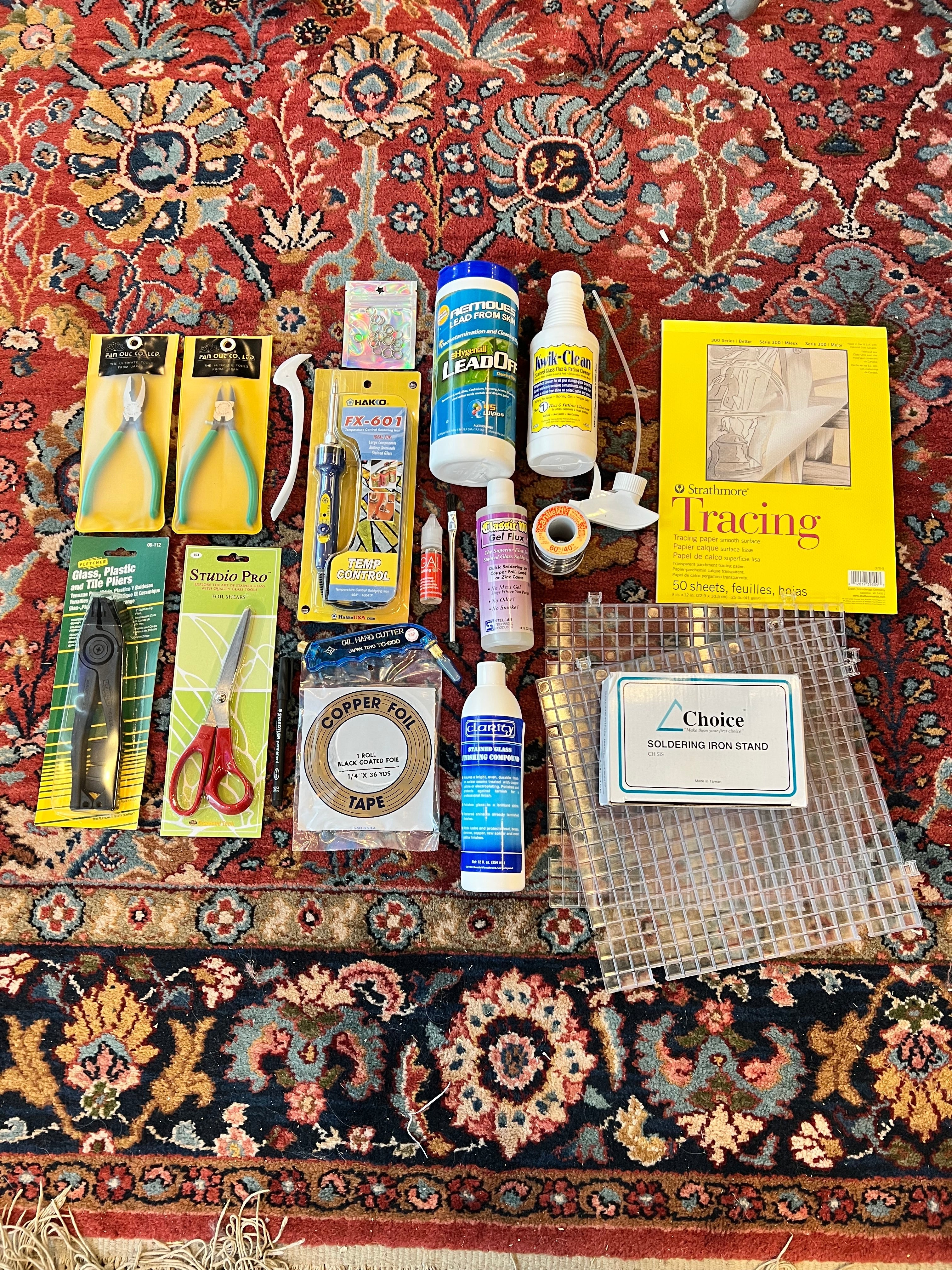 COGW Beginner Stained Glass Kits Tools Colorado Glassworks