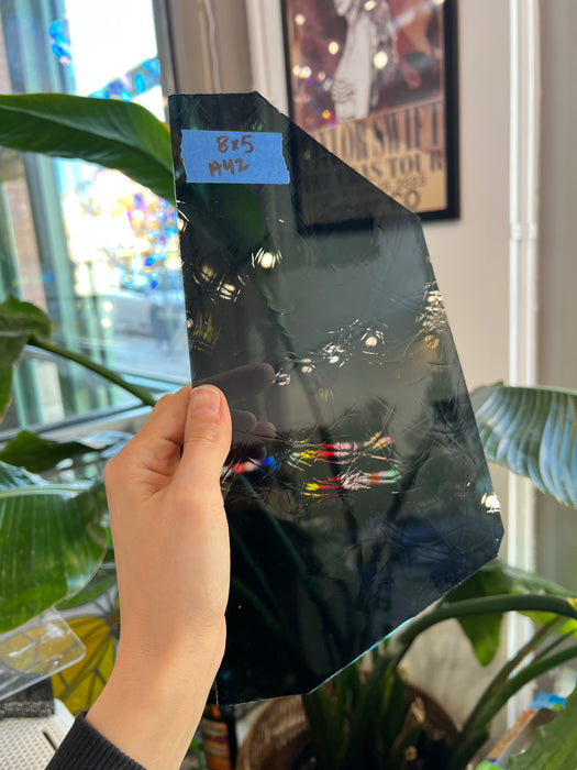 Smokey Grey Antique GNA Sheet Glass Colorado Glassworks A42 (8x5in)