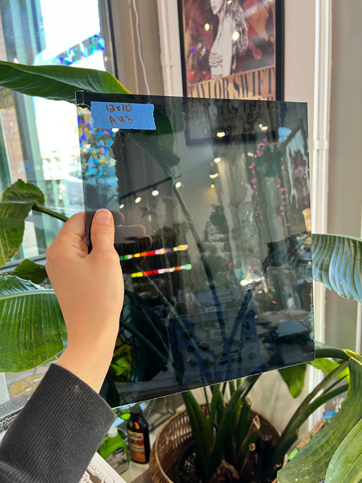 Smokey Grey Antique GNA Sheet Glass Colorado Glassworks A43 (12x10in)