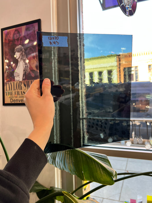 Smokey Grey Antique GNA Sheet Glass Colorado Glassworks