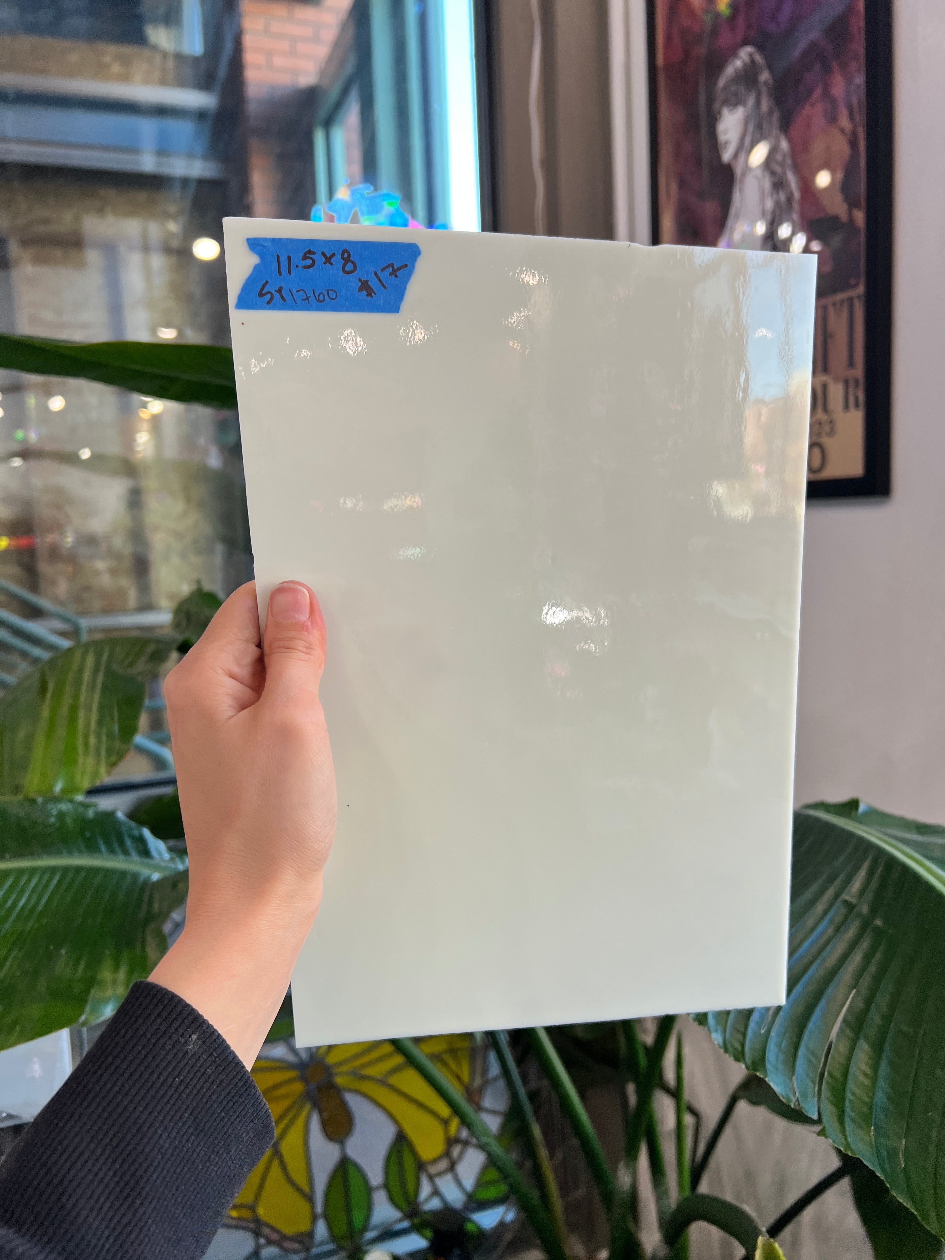 Opaque Tan/Cream/Vanilla Spectrum Sheet Glass Colorado Glassworks SP1760 (11x8.5in)