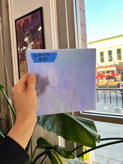 Purple Opaque Iridescent Choice Sheet Glass Colorado Glassworks