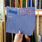 Vintage Semi-Opaque Purple Bullseye Sheet Glass Colorado Glassworks BE676 (10.5x9in)