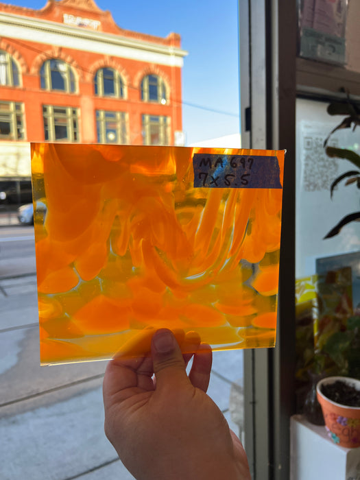 Cheese Puffs COGW by Monarch Glass Studio Sheet Glass Colorado Glass Works