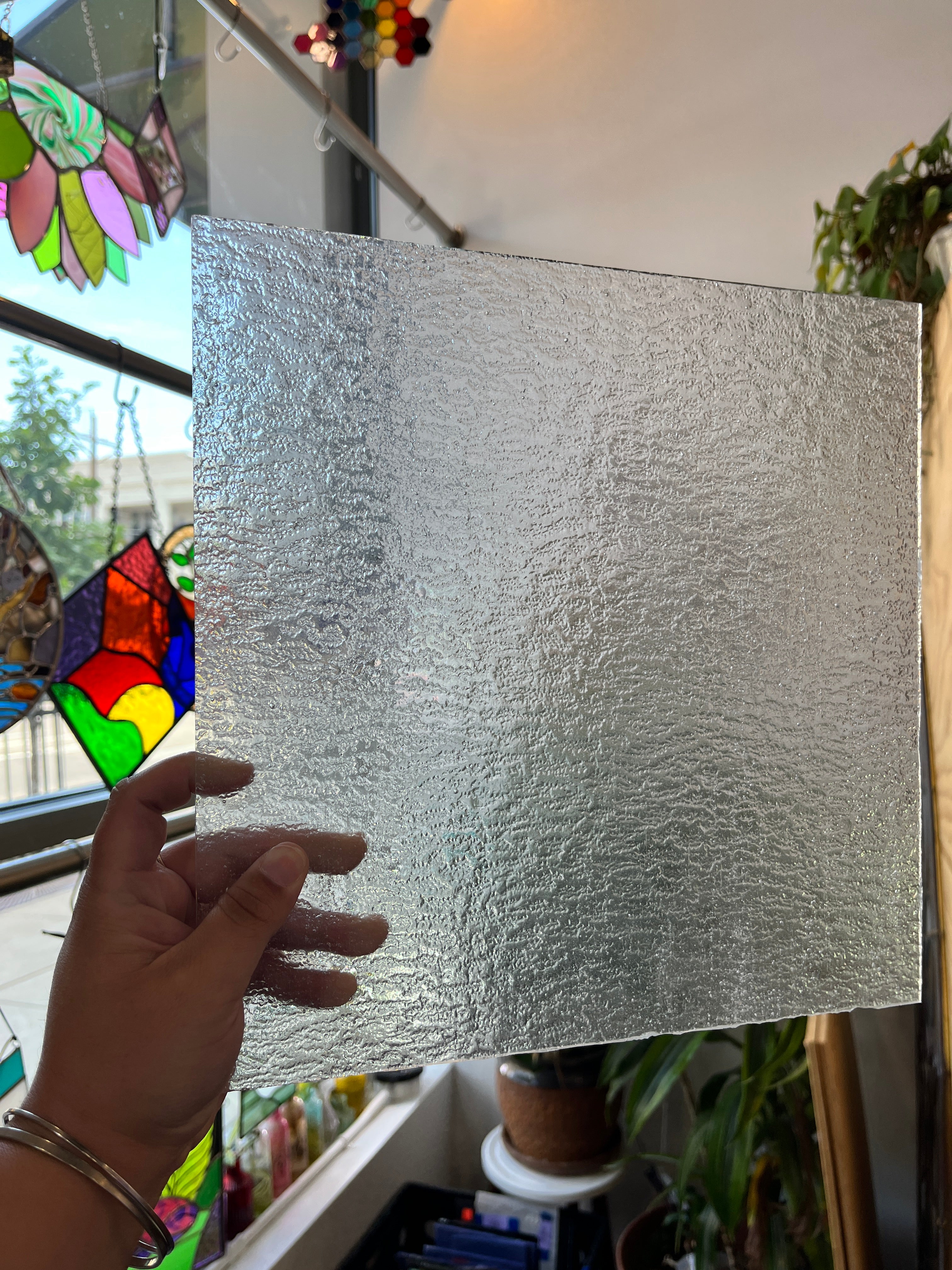 Clear Rippled Texture (S) Sheet Glass Colorado Glassworks C