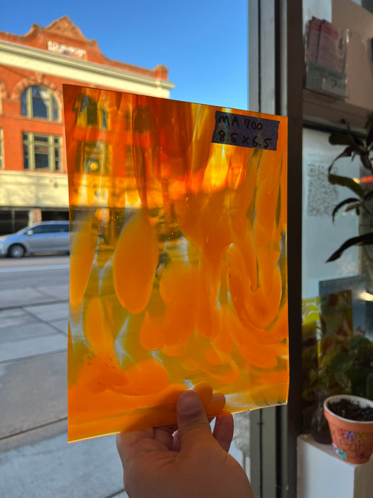 Cheese Puffs COGW by Monarch Glass Studio Sheet Glass Colorado Glass Works