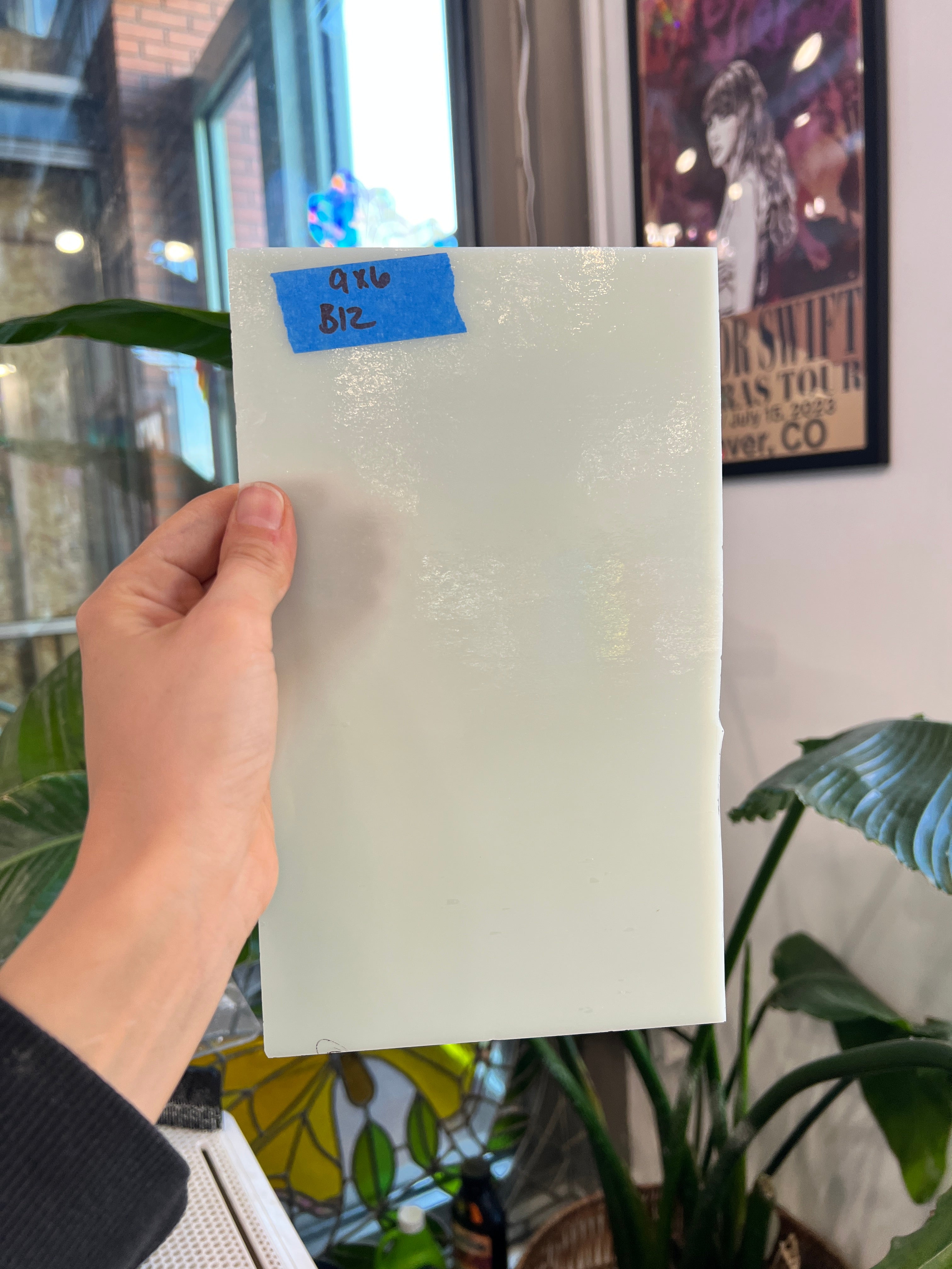 Tan Opaque Spectrum Sheet Glass Colorado Glassworks