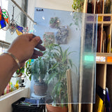 Baby Blue Transparent GNA Sheet Glass Colorado Glassworks