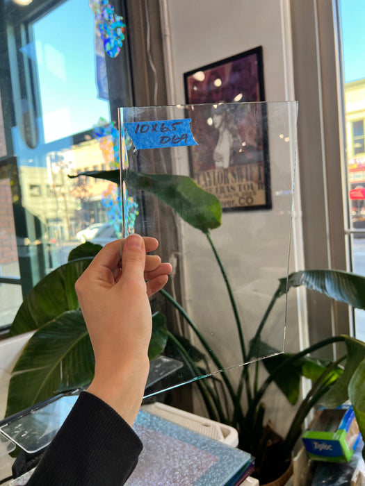 Clear Mouth Blown Transparent Sheet Glass Colorado Glassworks