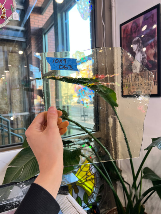 Taupe Antique Mouth Blown Sheet Glass Colorado Glassworks