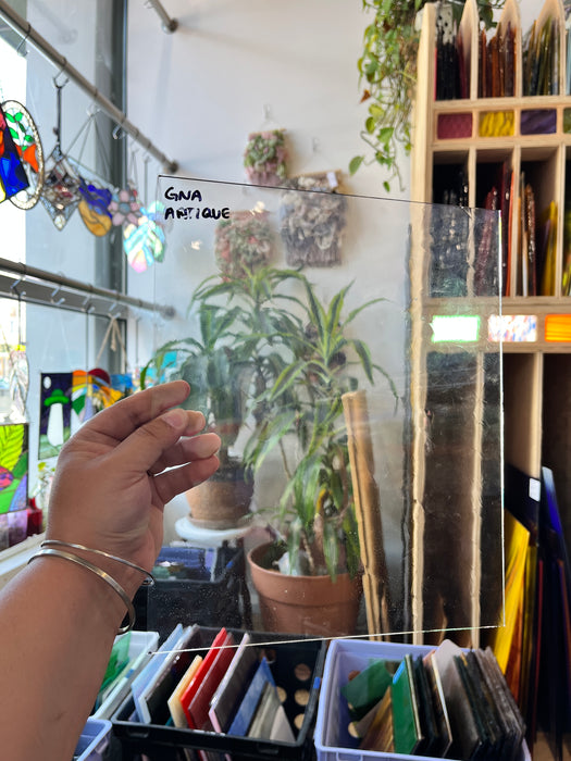 Clear GNA Antique (S) Sheet Glass Colorado Glassworks