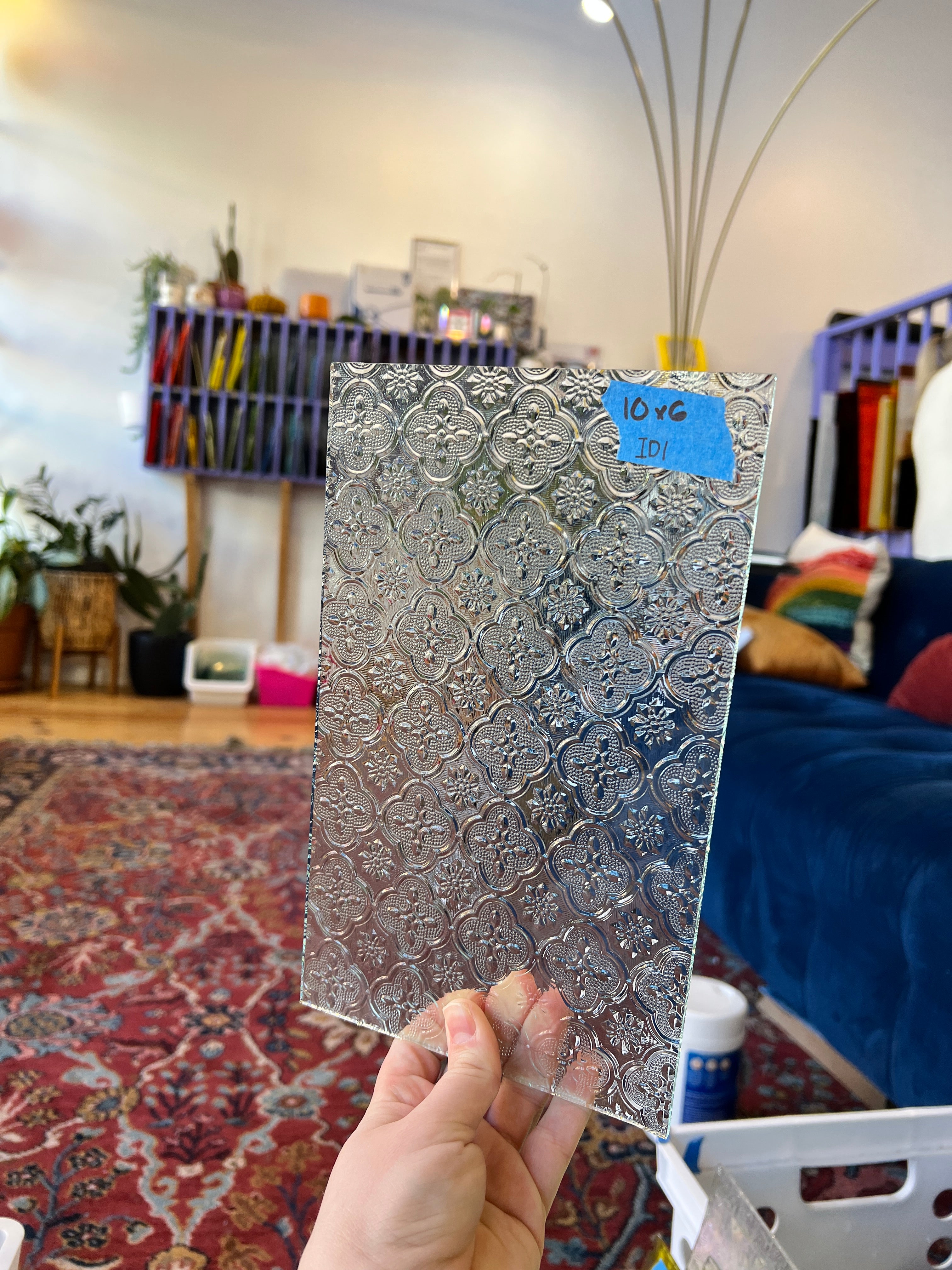 Clear Mosaico Sheet Glass Colorado Glassworks   