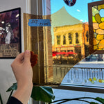 Yellow Mouth Blown Misc Glass Sheet Glass Colorado Glassworks