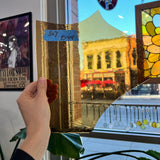 Yellow Mouth Blown Misc Glass Sheet Glass Colorado Glassworks