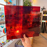 Ruby Red Amber Waterglass Oceanside Fusible 96 COE (OGT 451.20WF)