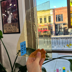 Yellow Mouth Blown Misc Glass Sheet Glass Colorado Glassworks