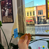 Yellow Mouth Blown Misc Glass Sheet Glass Colorado Glassworks