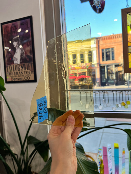 Yellow Mouth Blown Misc Glass Sheet Glass Colorado Glassworks