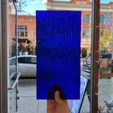 Cobalt Blue Transparent Ripple 1118 Wissmach Glass
