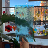 Light Blue Transparent Corella Wissmach Glass