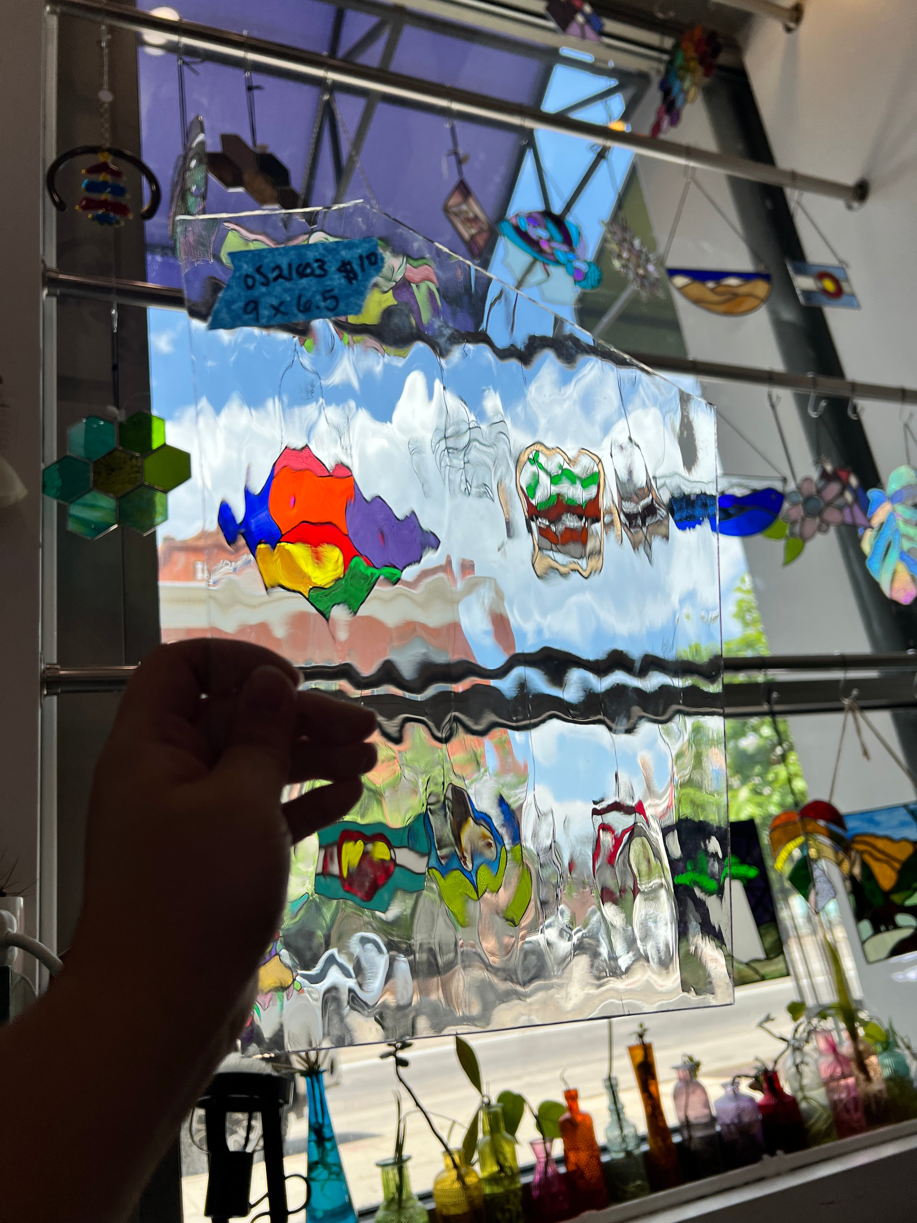 Transparent Waterglass Fusible 96 COE Oceanside Sheet Glass Colorado Glassworks