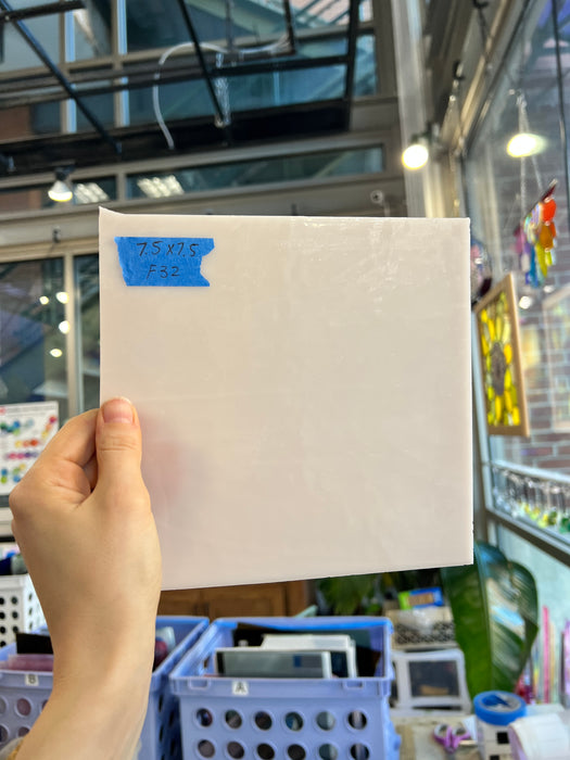 Light Pink Opaque Sheet Glass Spectrum