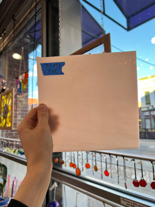 Light Pink Opaque Sheet Glass Spectrum