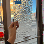 Clear Ripple Transparent Optimum Sheet Glass Colorado Glassworks 10x6in (OP-92528429)