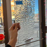 Clear Ripple Transparent Optimum Sheet Glass Colorado Glassworks 10x6in (OP-92528429)