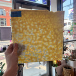 Toffee Mottled Bullseye Sheet Glass Colorado Glassworks