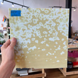 Toffee Mottled Bullseye Sheet Glass Colorado Glassworks