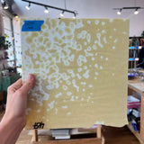 Toffee Mottled Bullseye Sheet Glass Colorado Glassworks