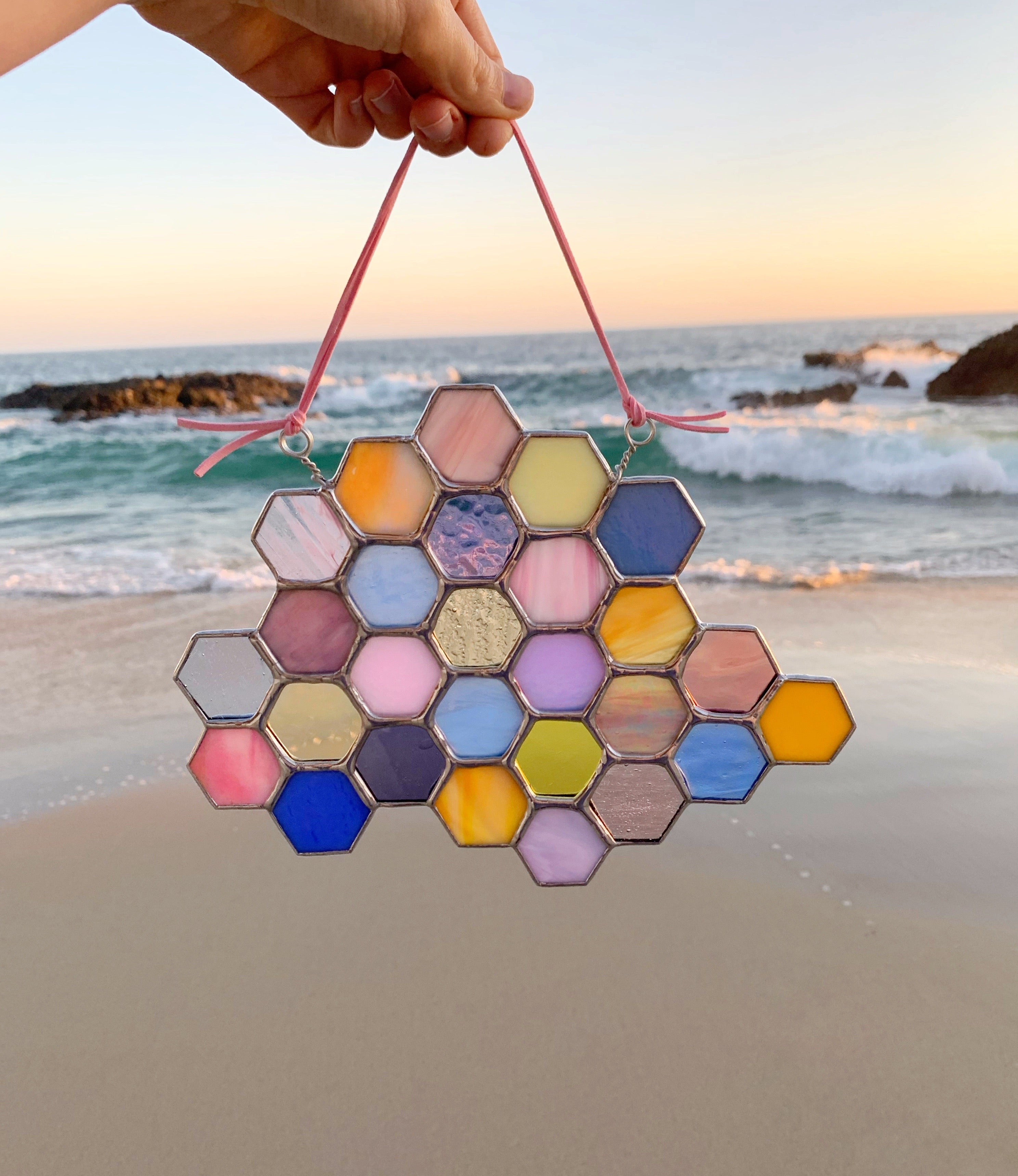 Made To Order Honeycomb Suncatcher