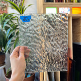 Clear Ripple Transparent Optimum Sheet Glass Colorado Glassworks