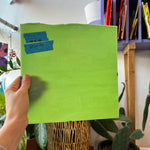 Mint Green Bullseye Fusible 90 COE Sheet Glass Colorado Glassworks
