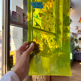 Green Means Go COGW by Monarch Glass Sheet Glass Colorado Glass Works   